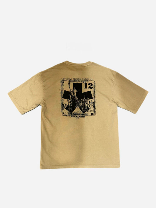 COMME des FUCKDOWN טי שרט אוברסייז