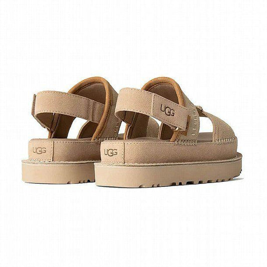 Goldenstar סנדלי זמש קרם