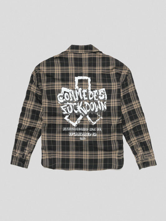 חולצה מכופתרת ארוכה COMME des FUCKDOWN