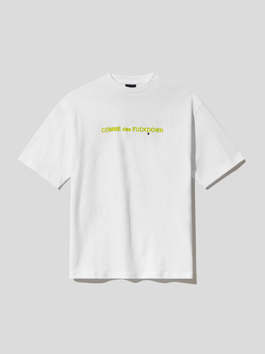 COMME DES FUCKDOWN טי שרט אוברסייז