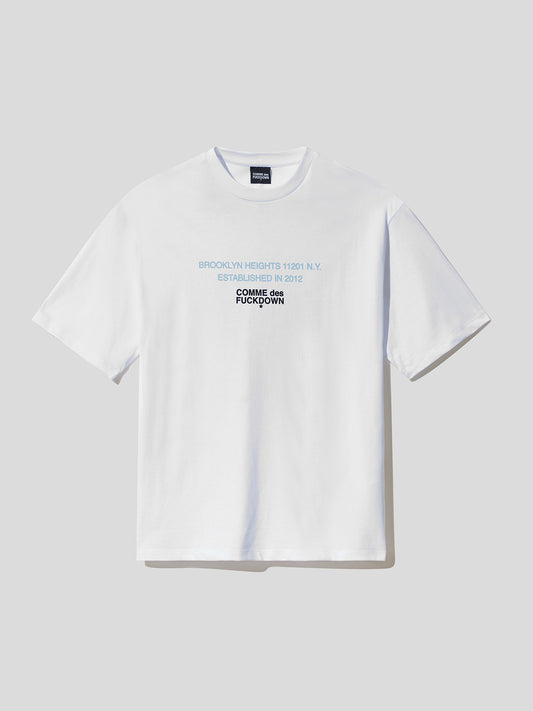 COMME DE FUCKDOWN טי שירט אוברסייז עם הדפס