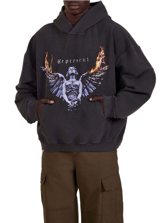 REPRESENT קפוצ'ון דו צדדי אוברסייז