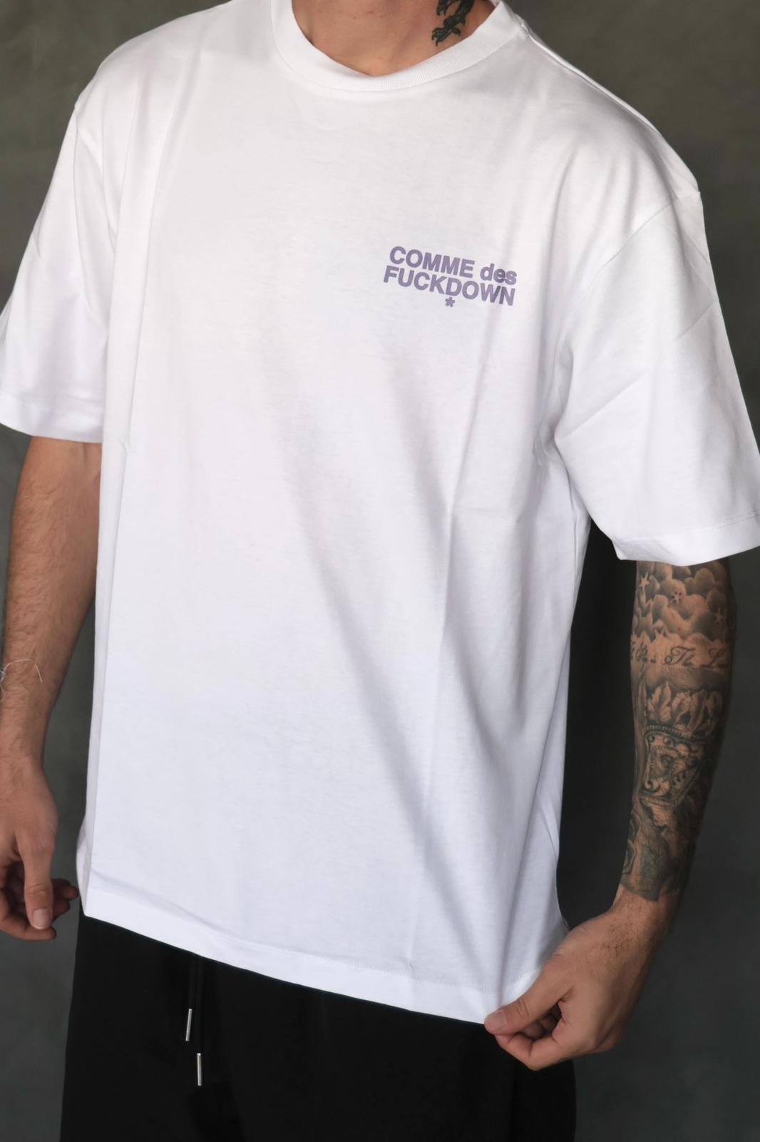 COMME des FUCKDOWN טי שרט אוברסייז