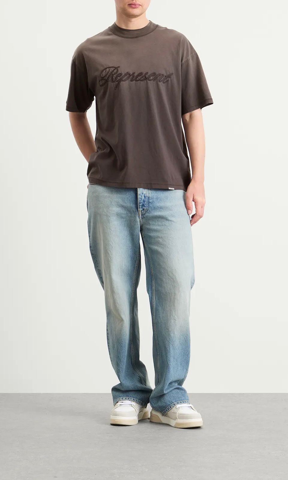 REPRESENT ווש חולצת טי אוברסייז