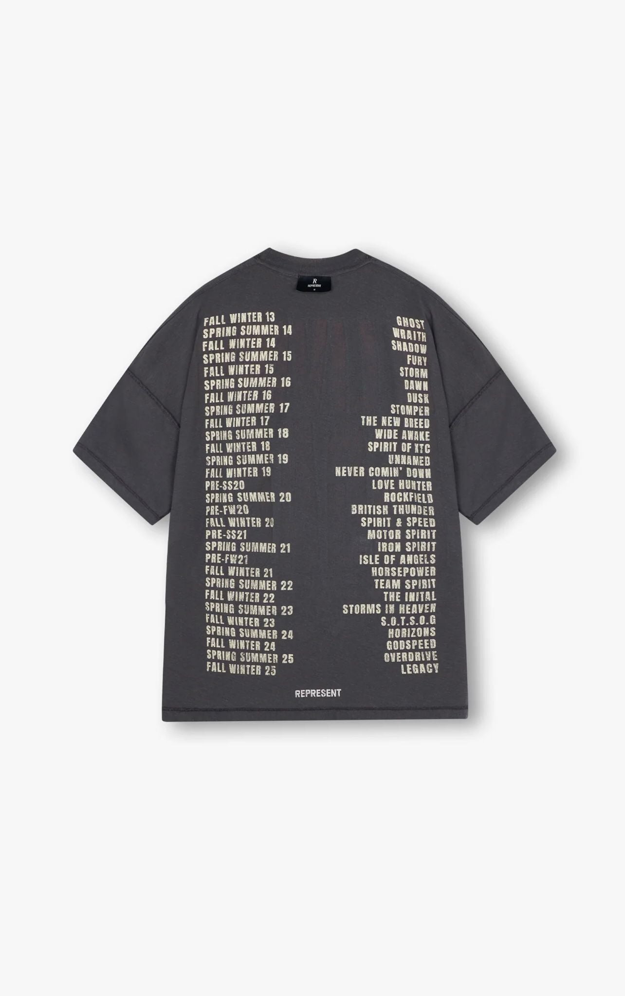 REPRESENT חולצת טי דו-צדדית