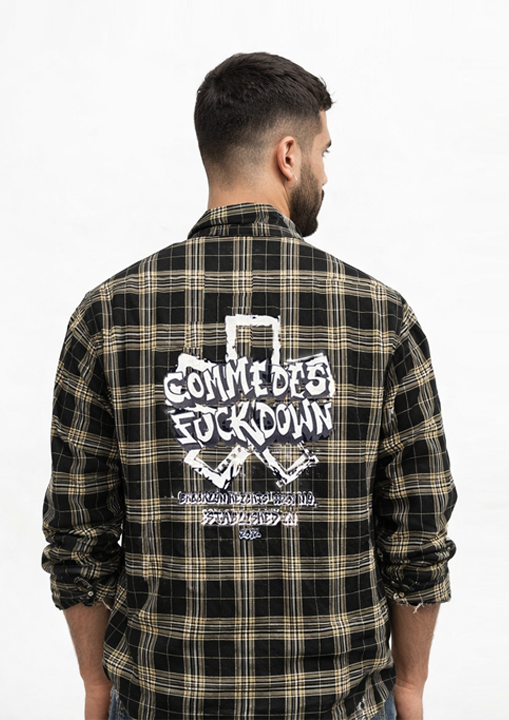 חולצה מכופתרת ארוכה COMME des FUCKDOWN