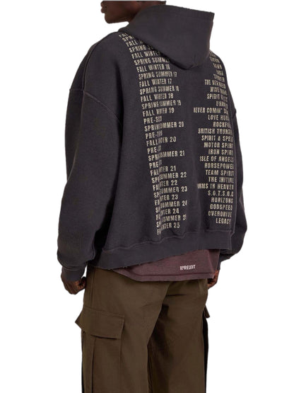 REPRESENT קפוצ'ון דו צדדי אוברסייז