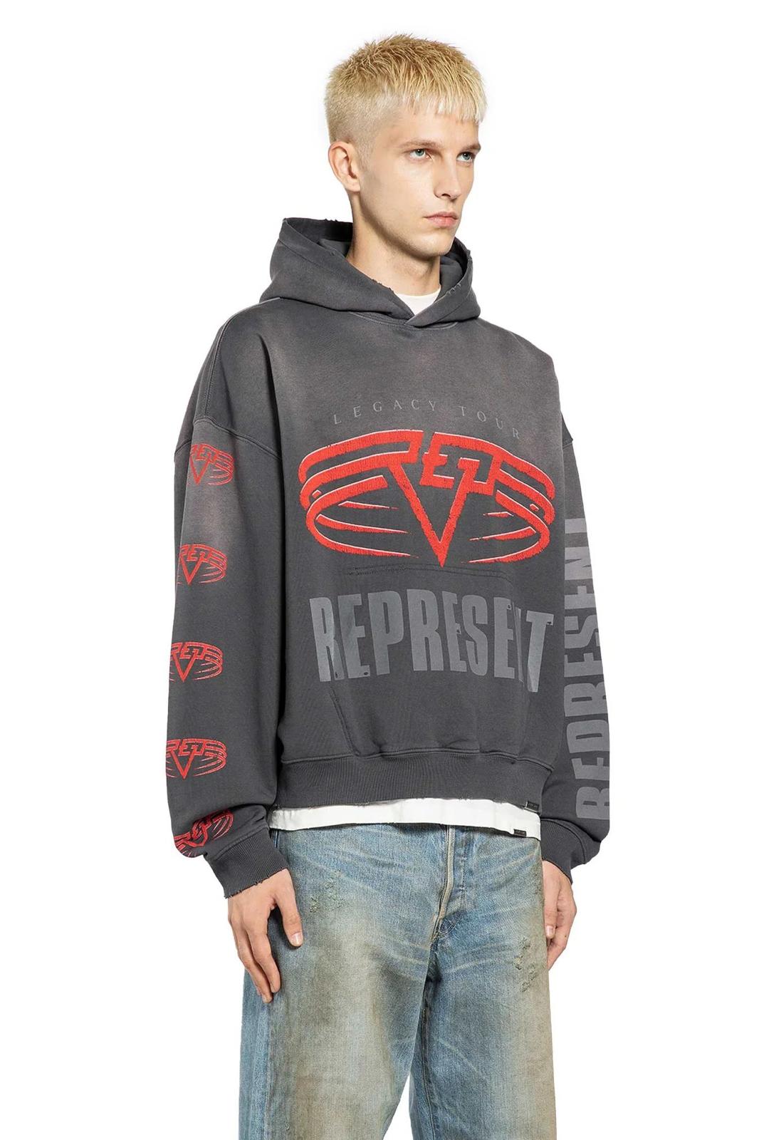 REPRESENT קפוצ'ון דו צדדי אוברסייז